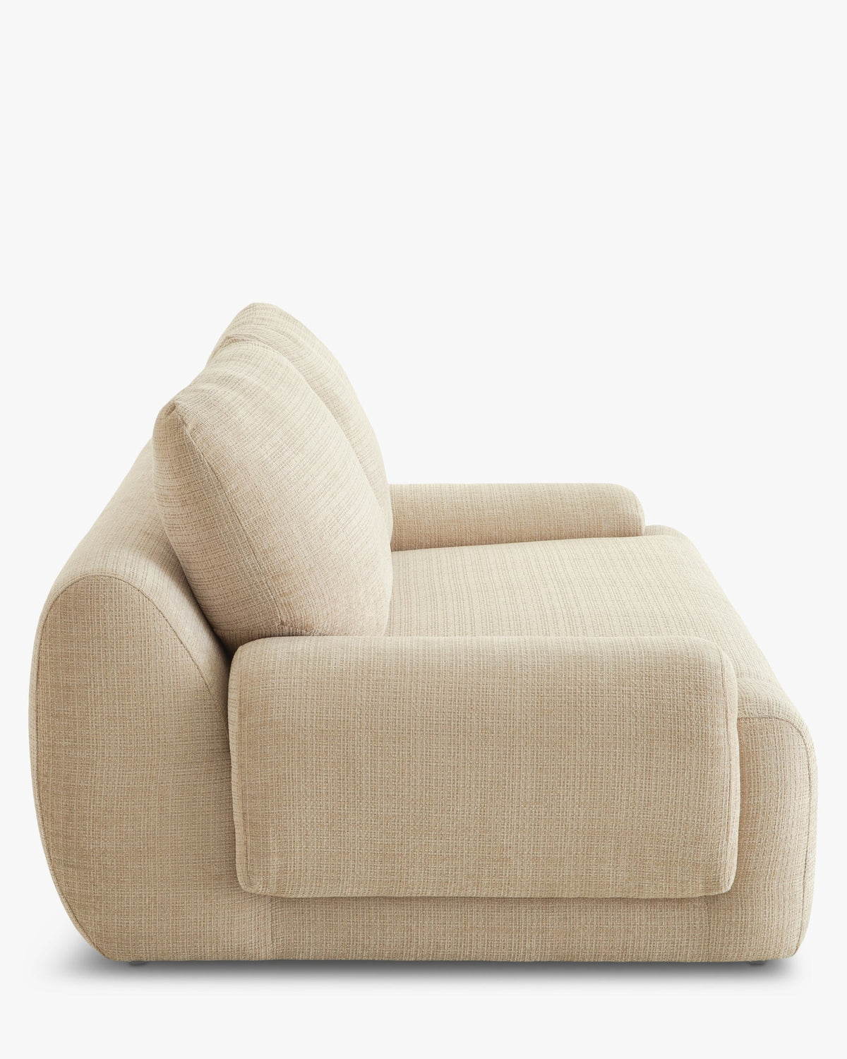 Canapé 3 places Nublo - Tweed Beige Dune