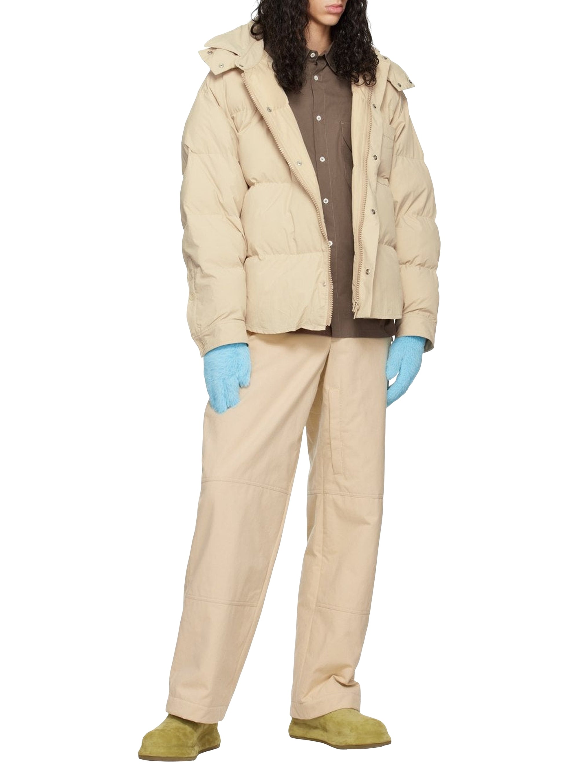 LIGHT BEIGE LA DOUDOUNE CHEMISE