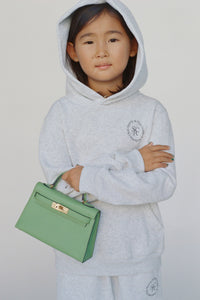 SRHWC Kids Hoodie - Heather Gray & Navy