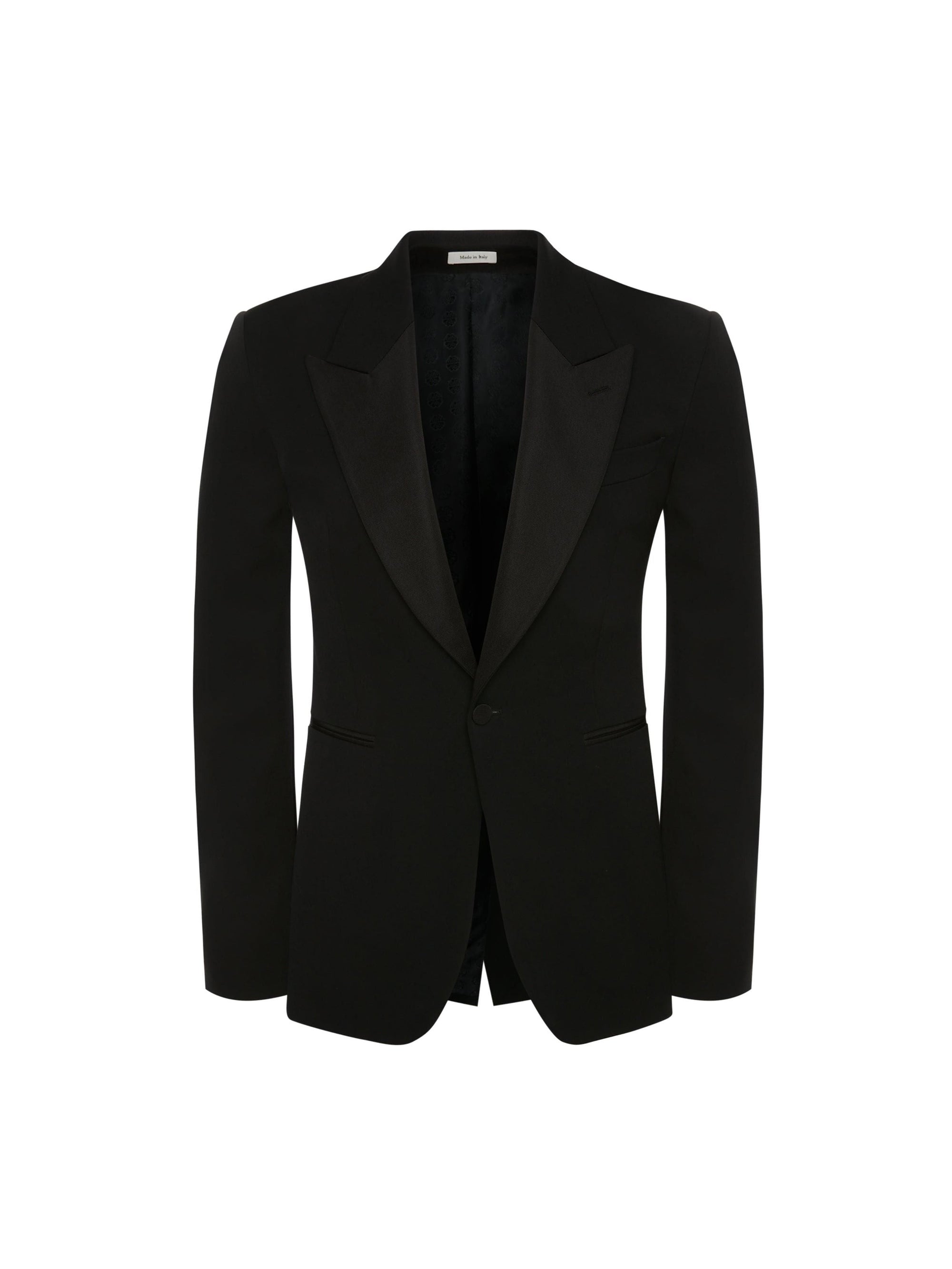 Blazer avec poches en laine - Black