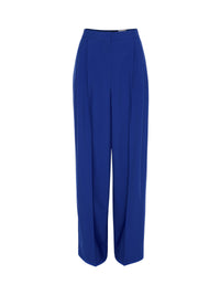 Pantalon avec poches en laine - Electric Blue