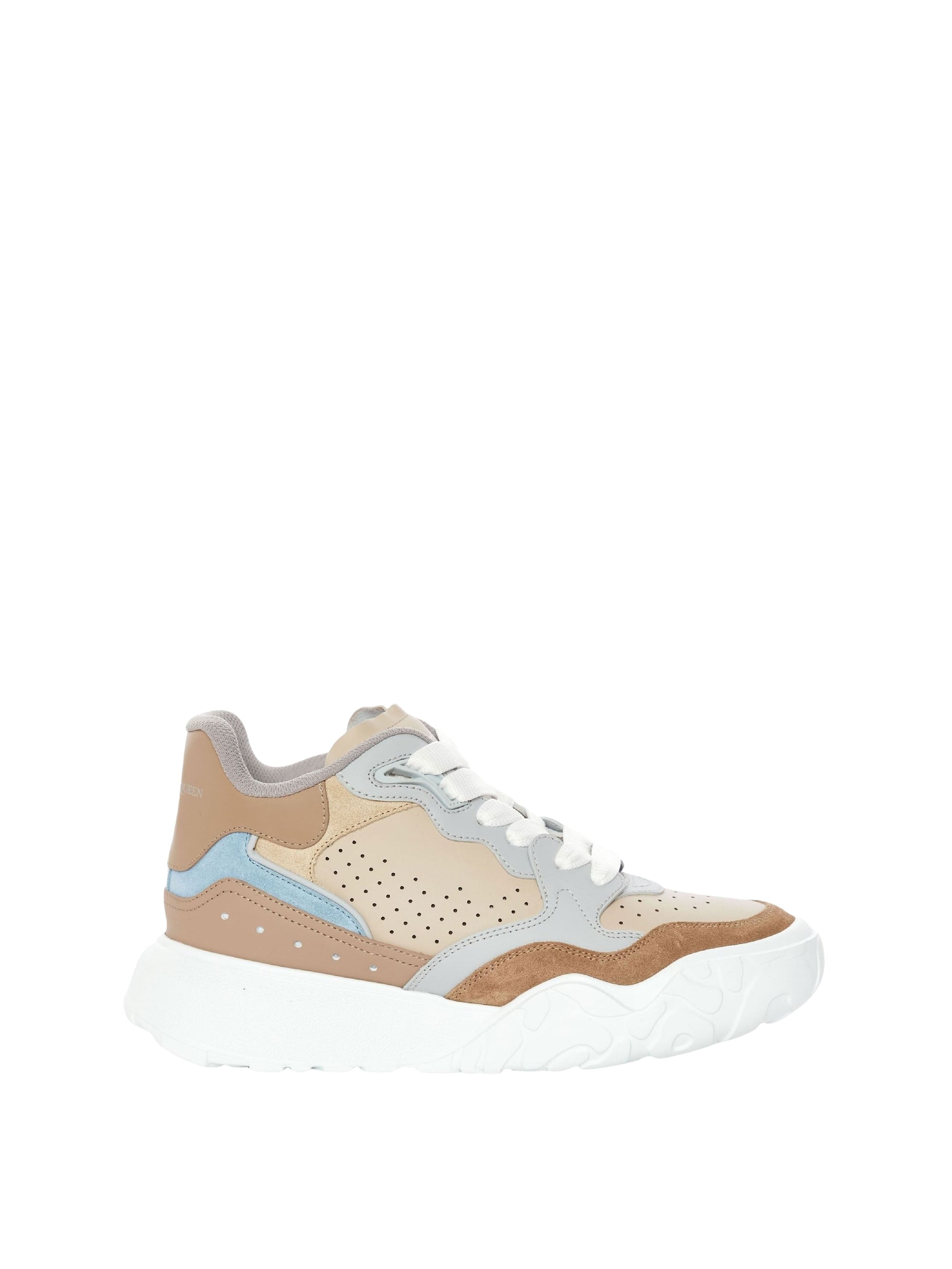 Sneakers basses en cuir - Multicolor