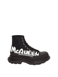 Sneakers montantes à lacets - Black