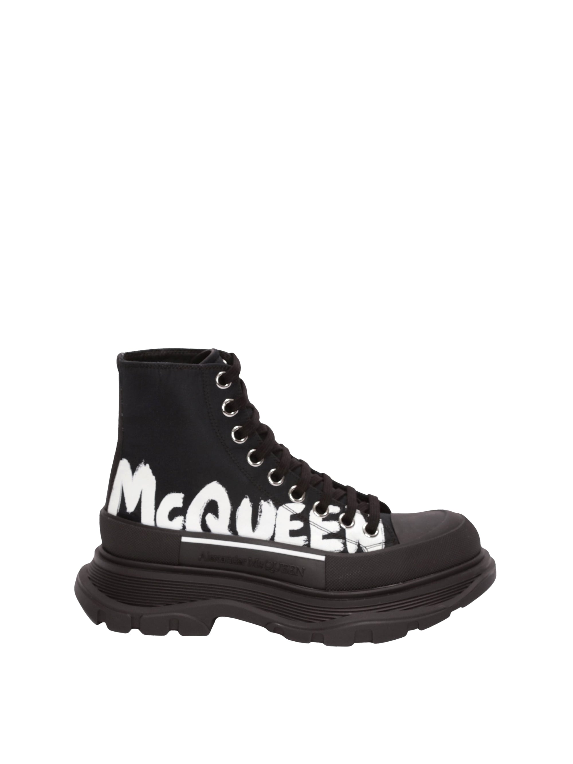 Sneakers montantes à lacets - Black