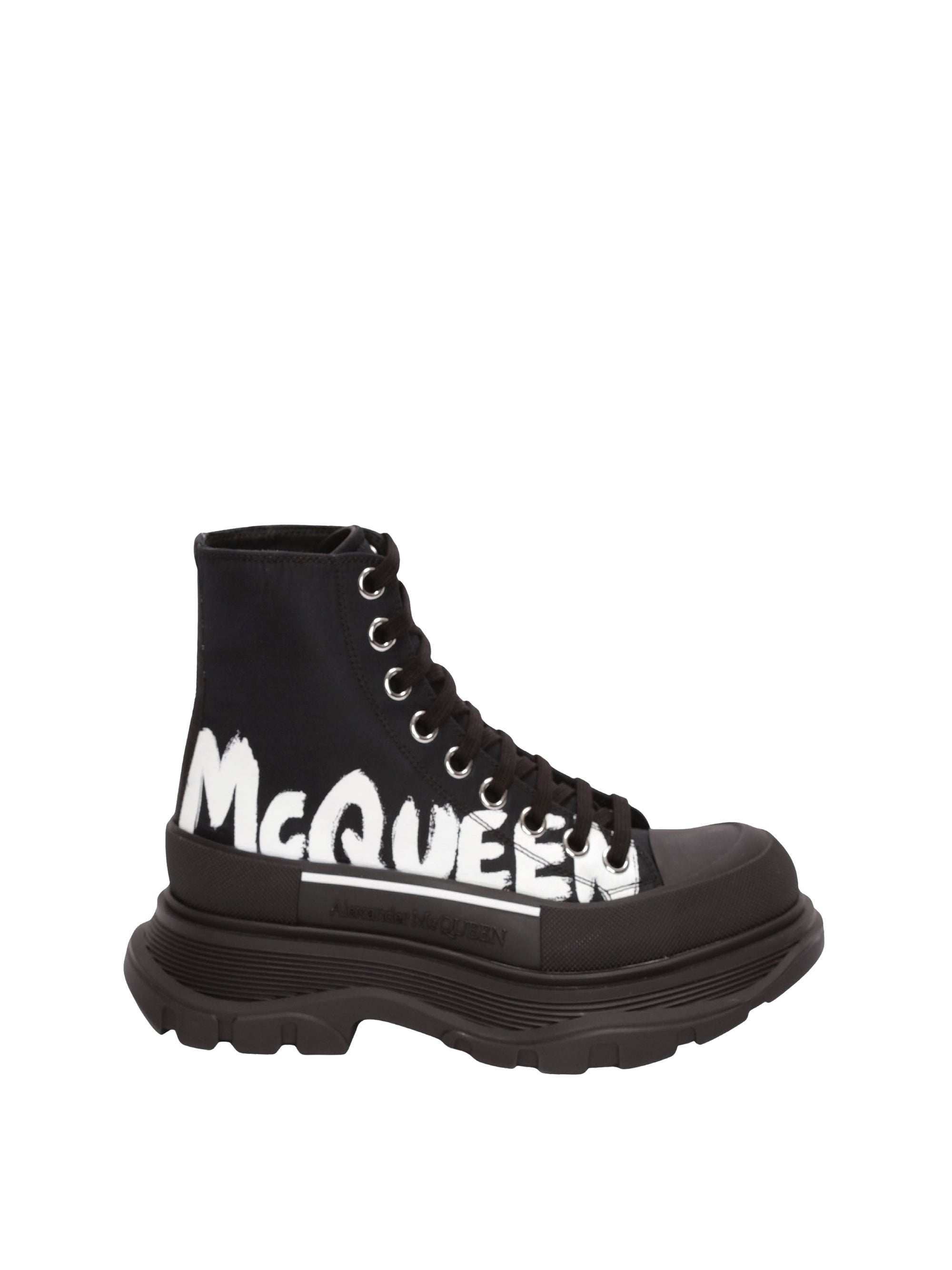 Sneakers montantes à lacets - Black