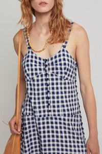 Robe Julia coupe droite - Blue