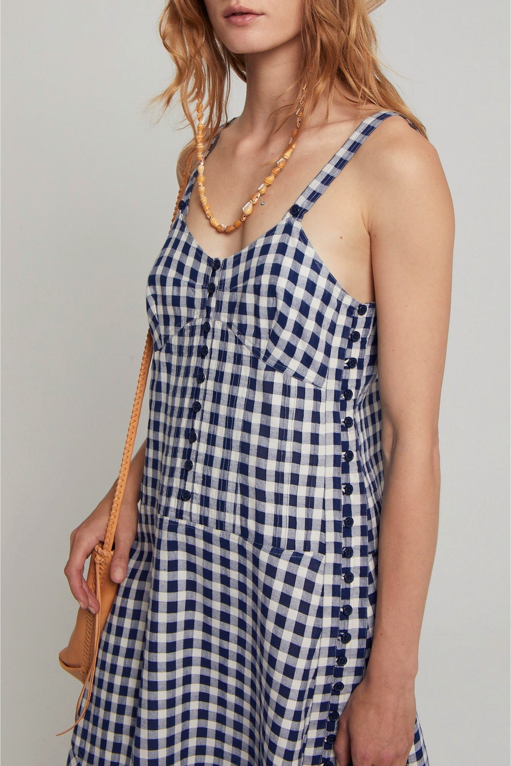 Robe Julia coupe droite - Blue