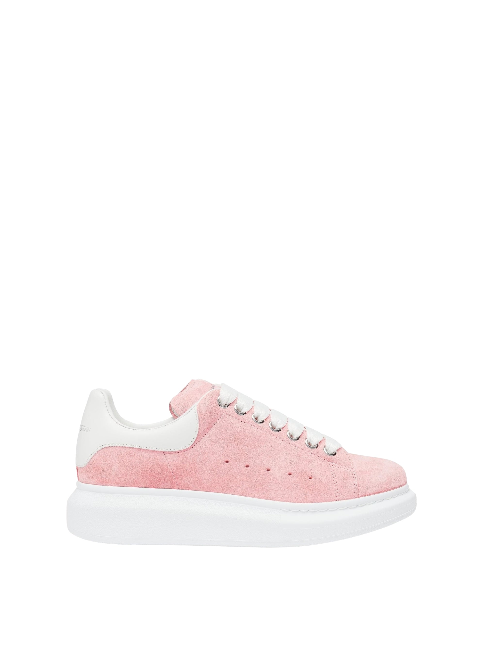 Sneakers à semelle épaisse en daim - Blossom Pink White