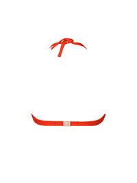 Haut de bikini triangle Grace Infinie - Orange Infini