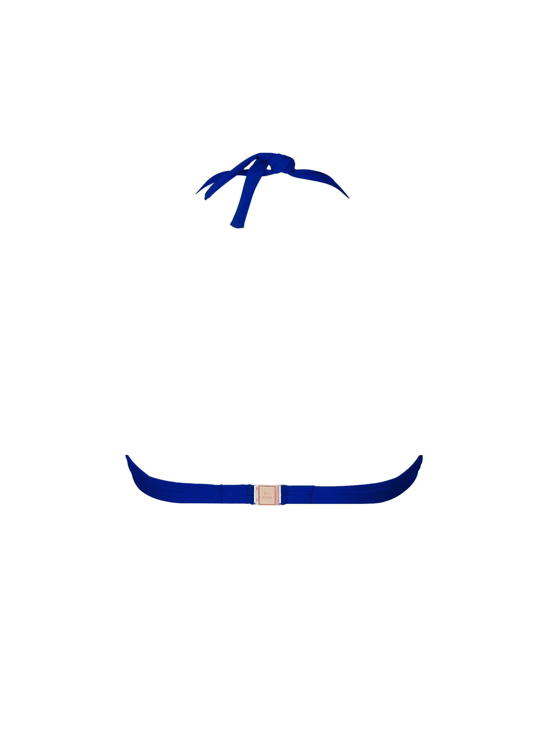Haut de bikini triangle Grace Infinie - Bleu Infini
