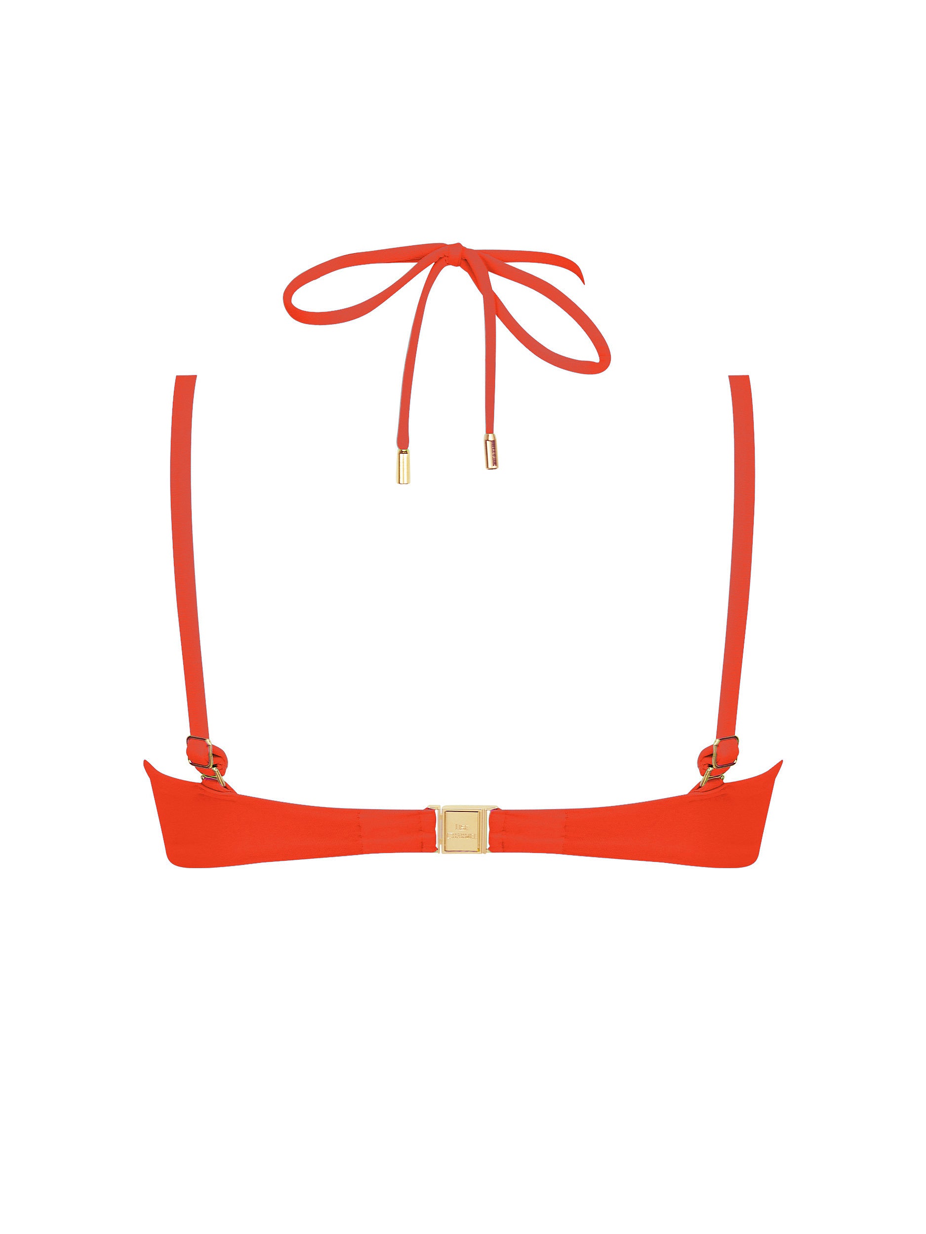 Grace Infinie bandeau bikini top - Orange Infini