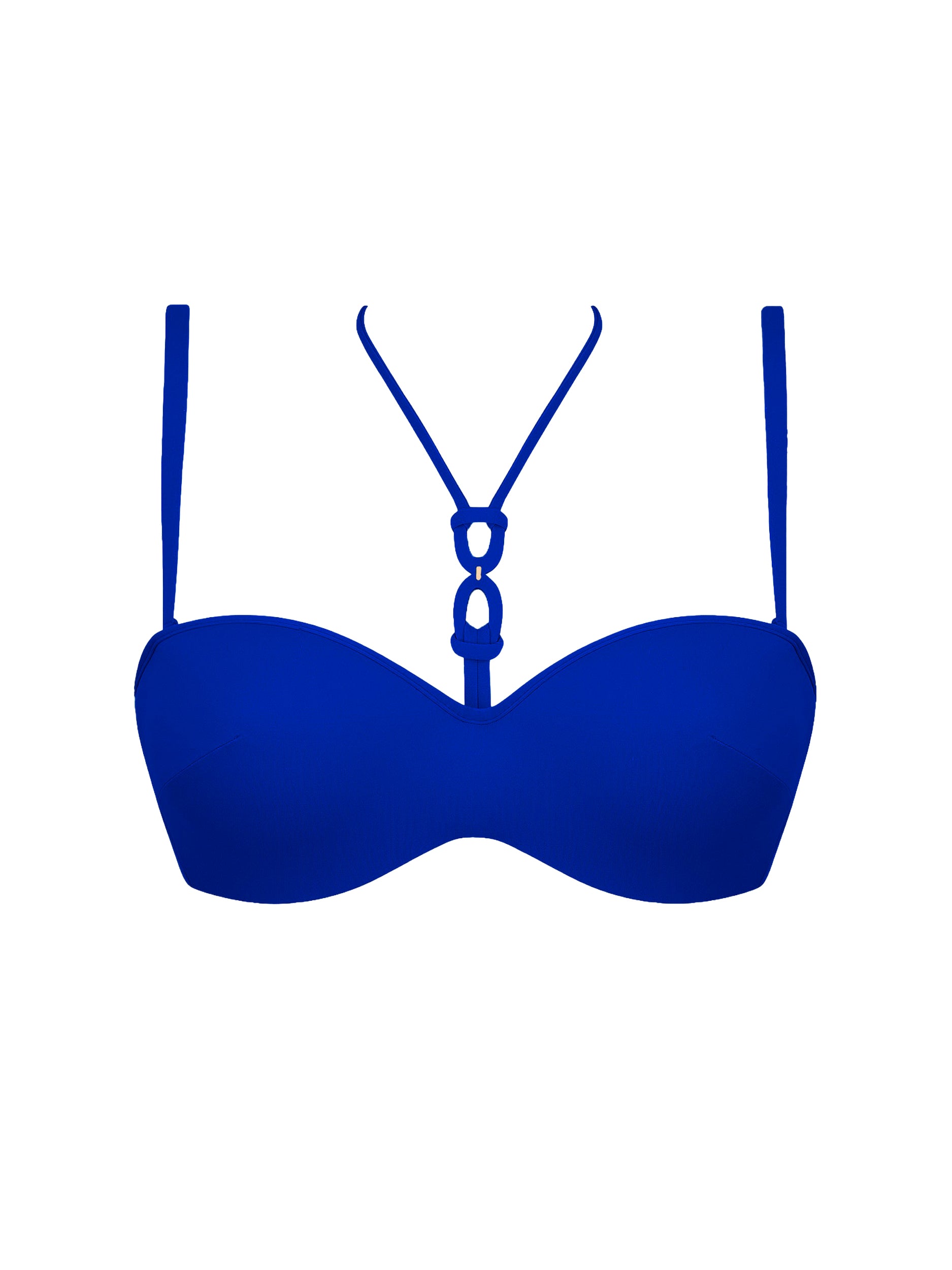 Haut de bikini bandeau Grace Infinie - Bleu Infini