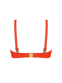Haut de bikini triangle Grace Infinie - Orange Infini