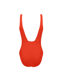 Maillot une pièce Grace Infinie - Orange Infini
