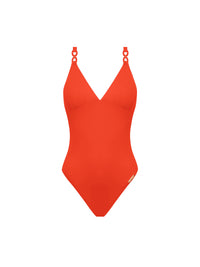 Grace Infinie one-piece swimming costume - Orange Infini