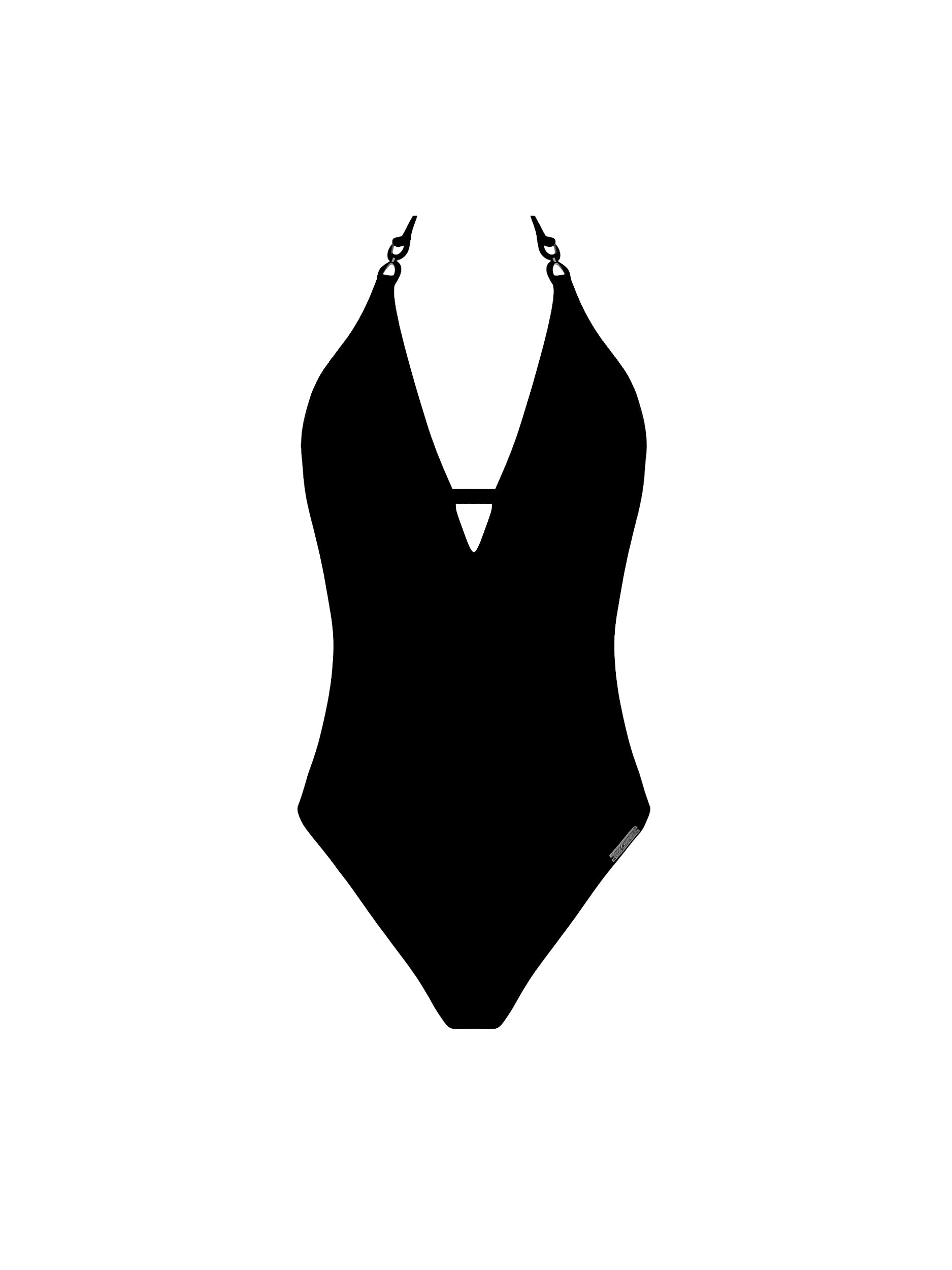 Maillot une pièce Grace Infinie - Noir