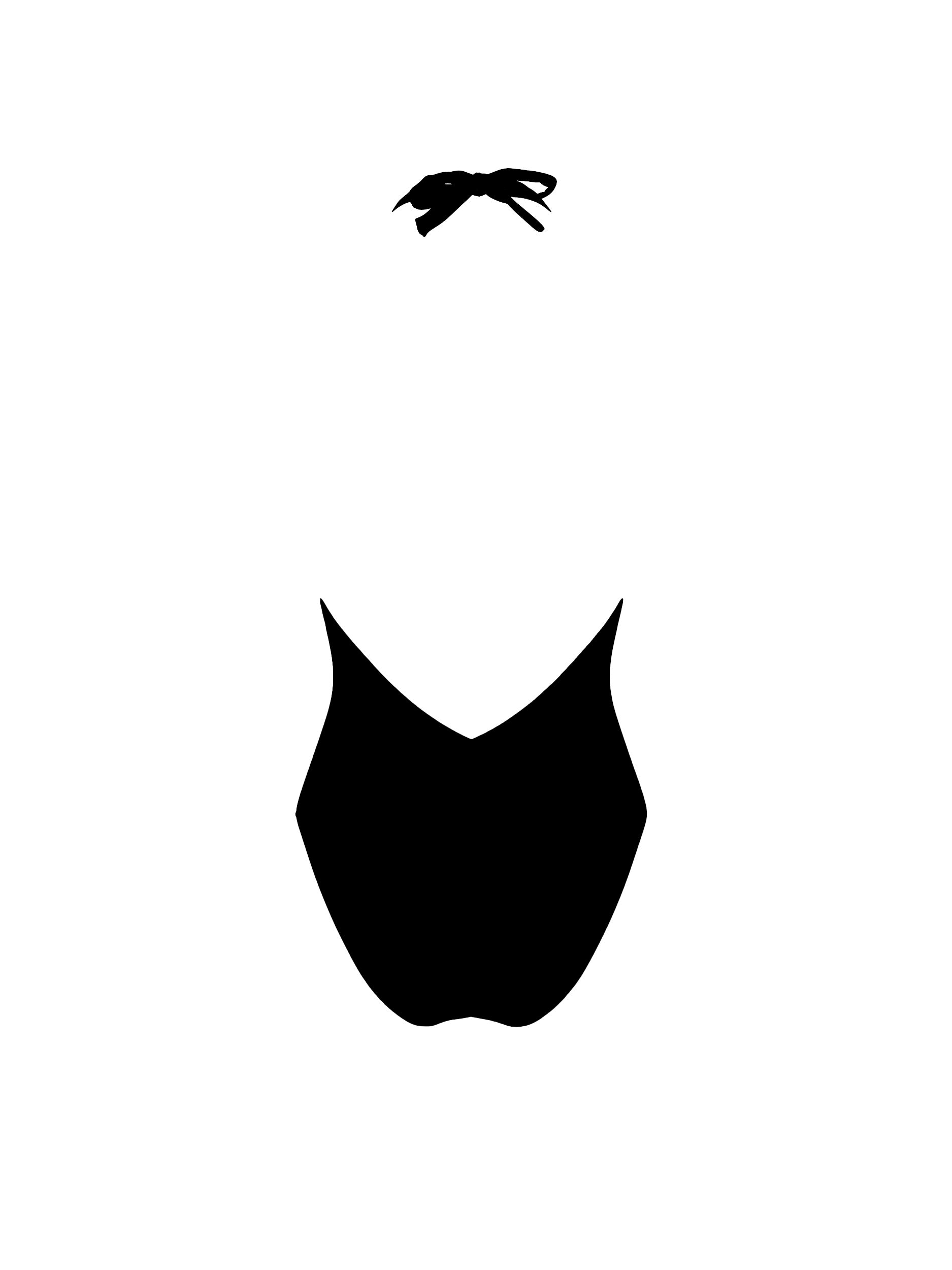 Maillot une pièce Grace Infinie - Noir