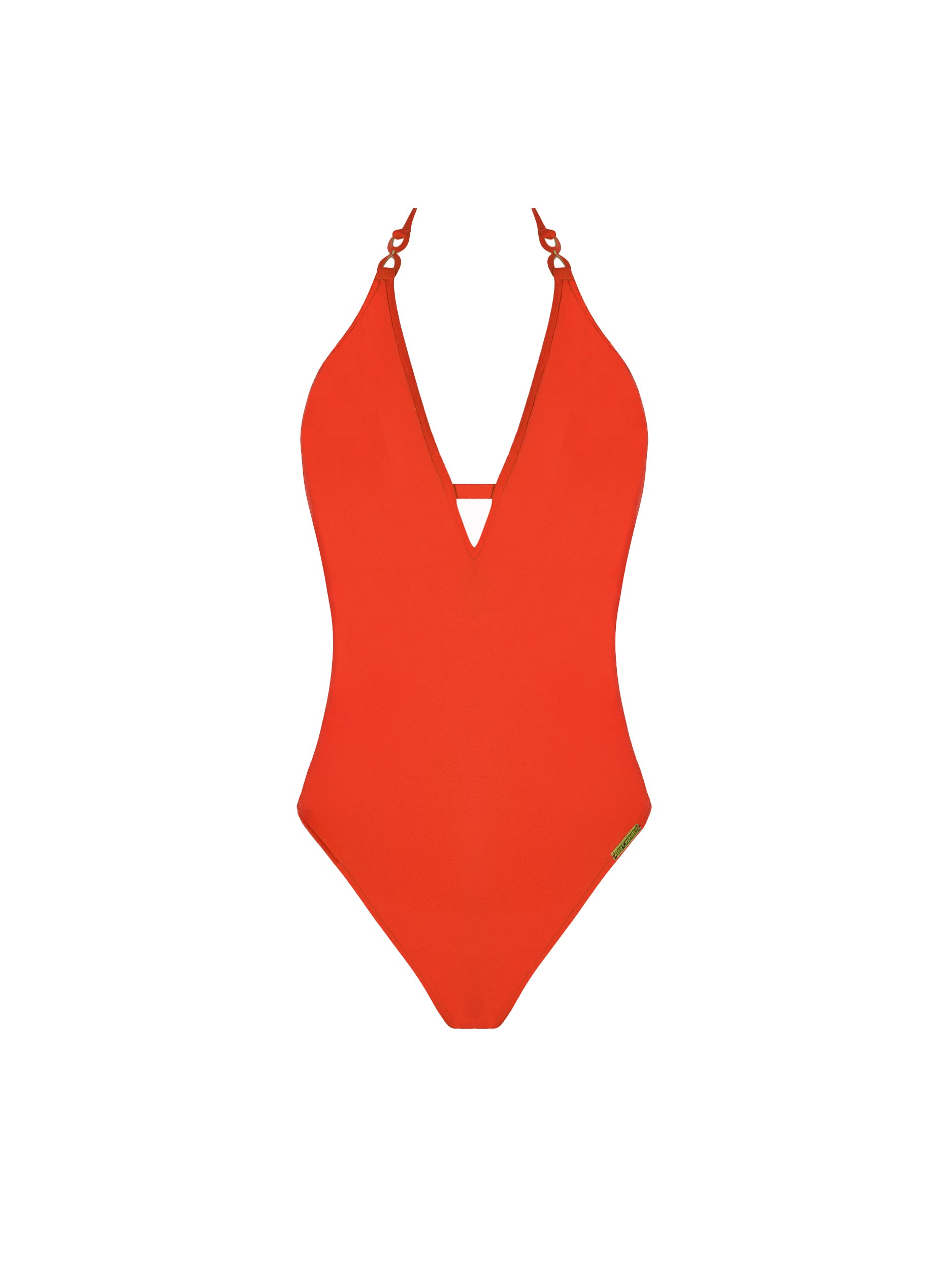 Maillot une pièce Grace Infinie - Orange Infini