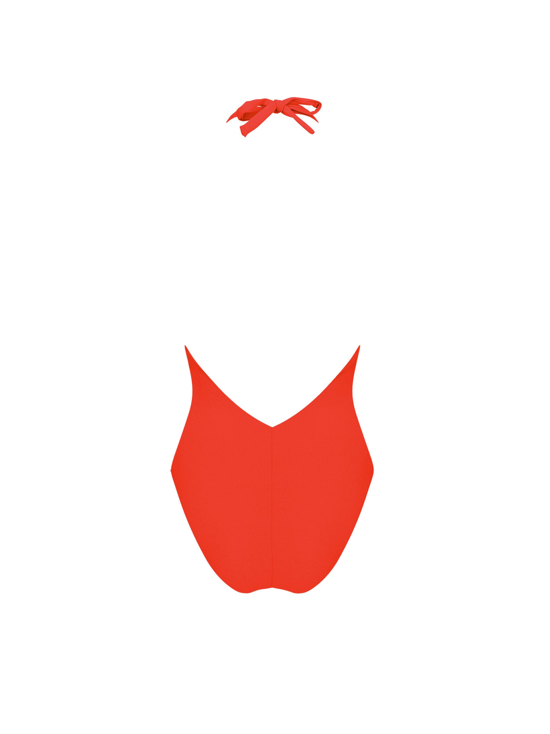 Maillot une pièce Grace Infinie - Orange Infini