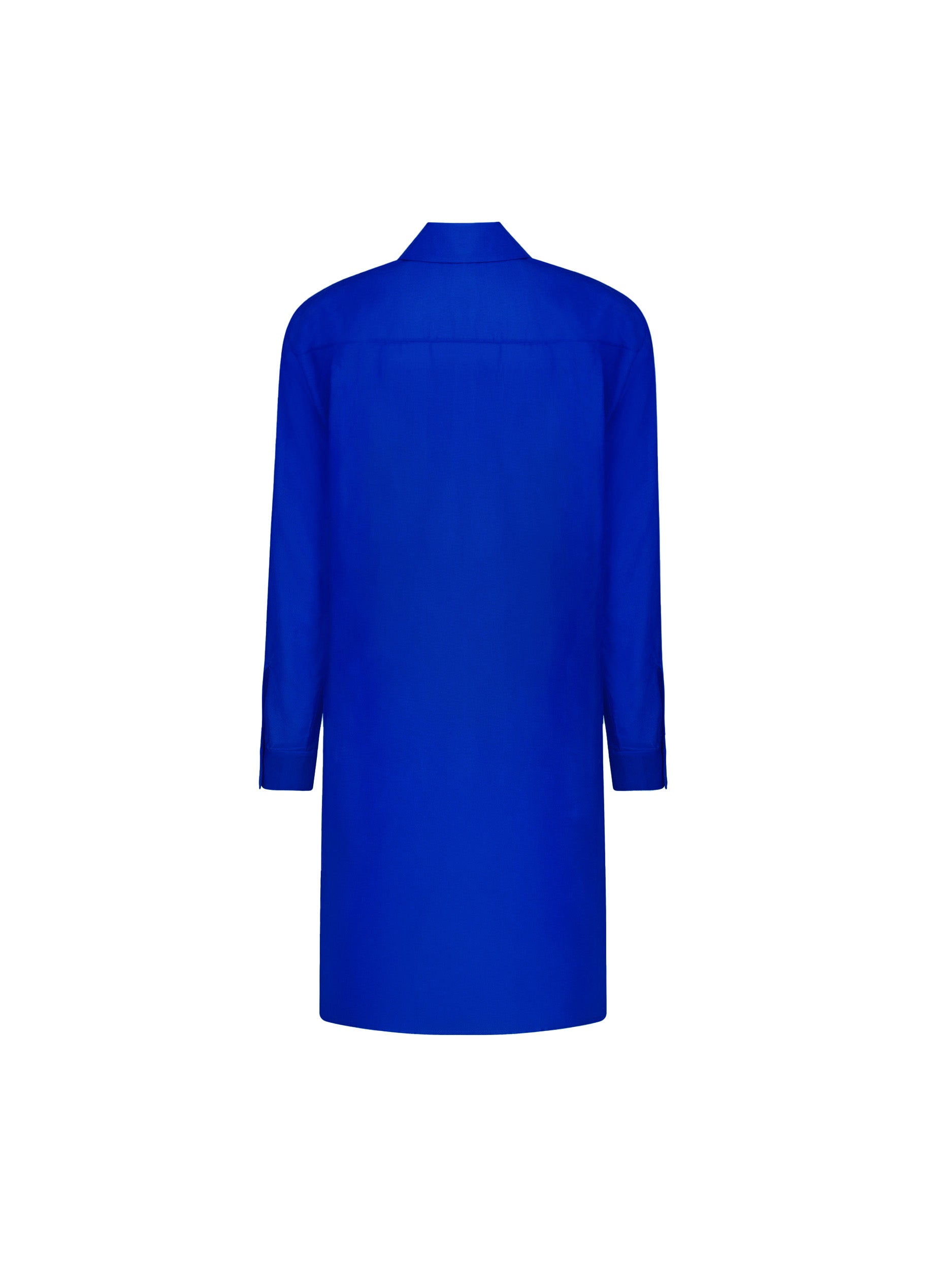 Grace Infinie silk blend shirt - Bleu Infini