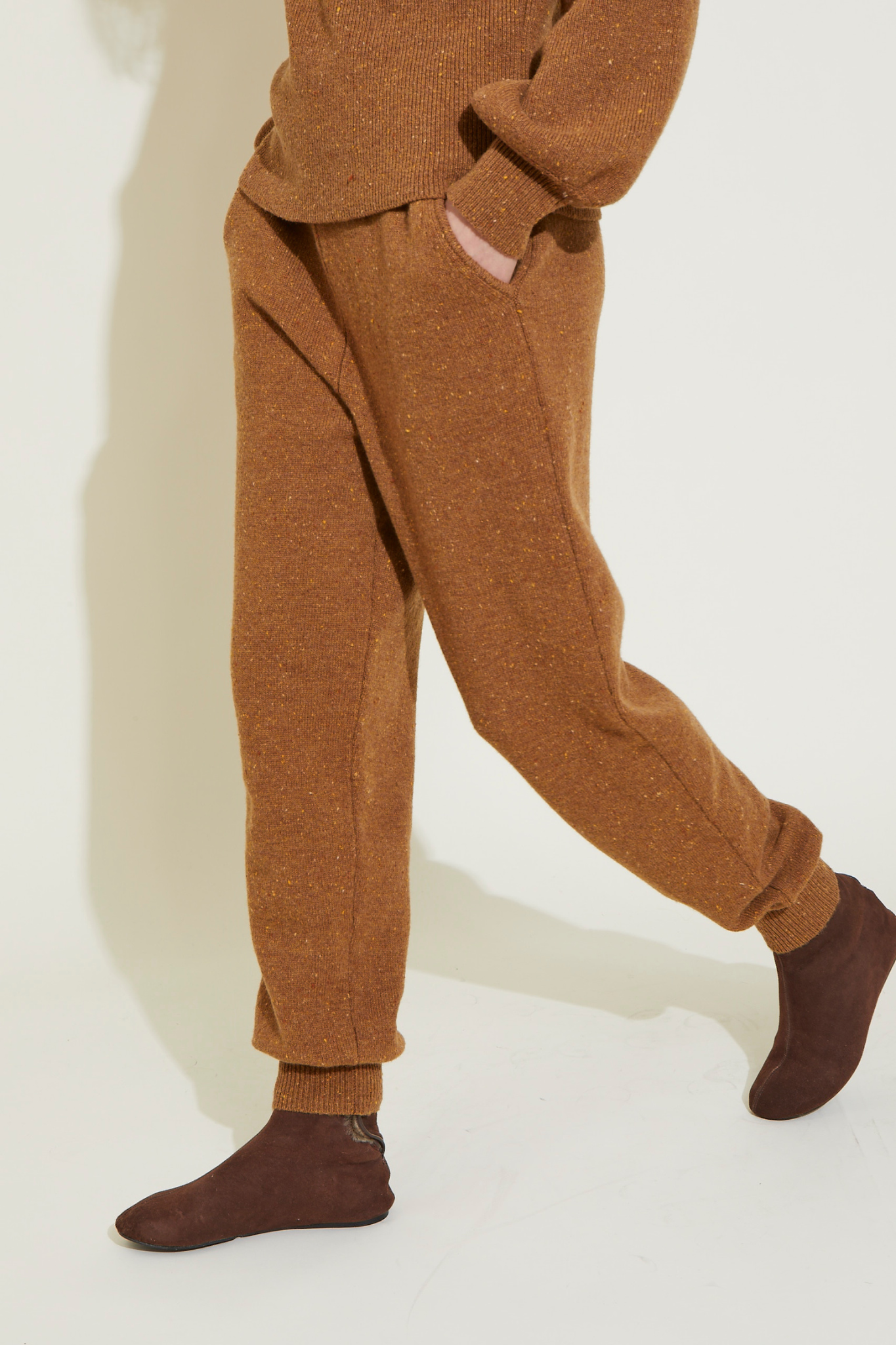 Pantalon Asperge en laine - Beige