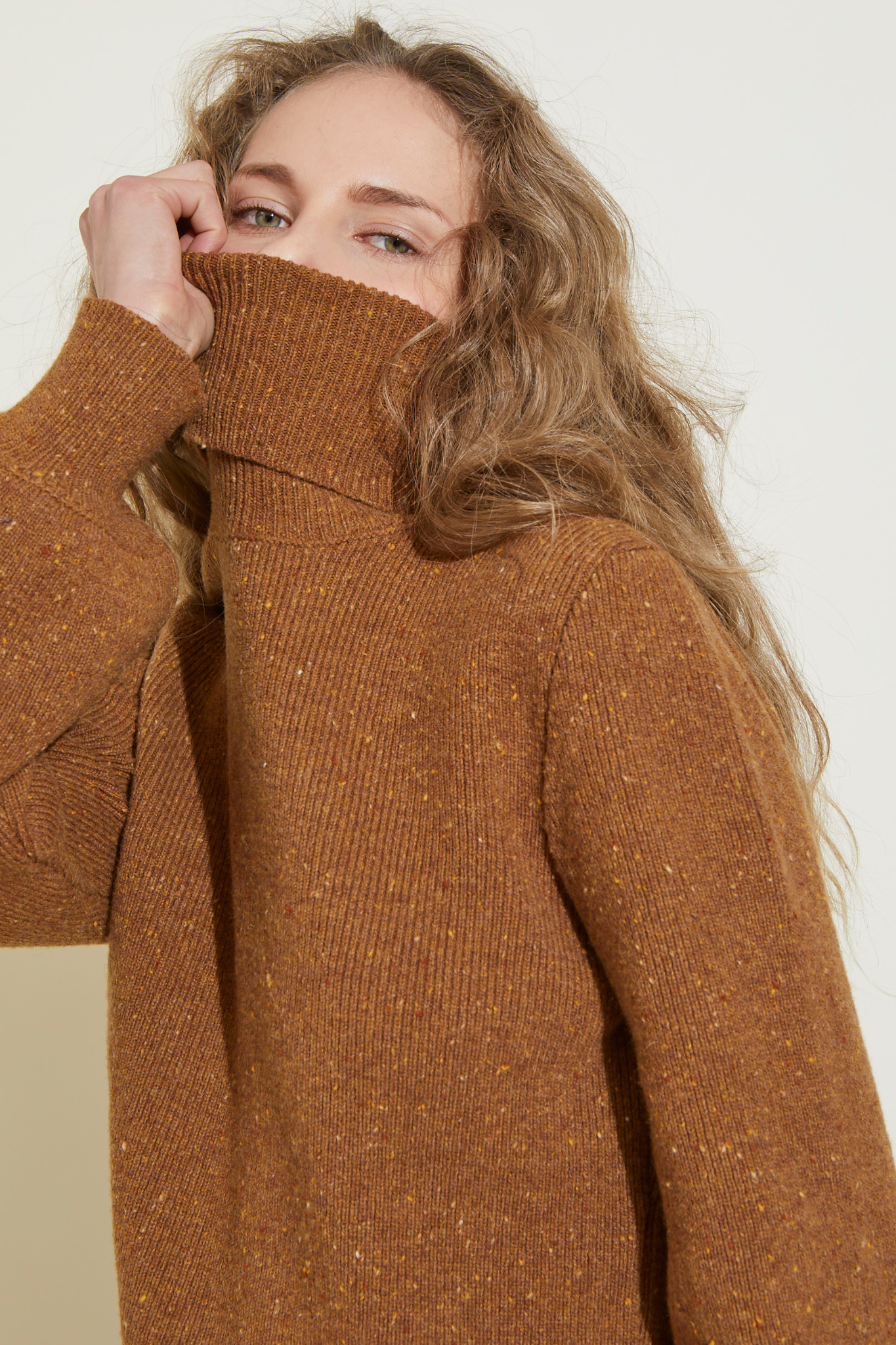 ZNOSTOCK_BEIGE PULL RUCOLA - Beige