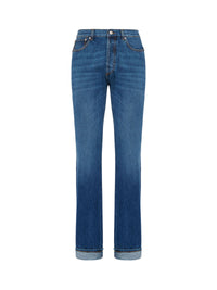 Pantalon avec poches - Blue Washed
