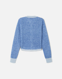 L'Emmylou wool cardigan - Kings Blue