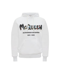 Sweat à capuche avec logo - White Mix