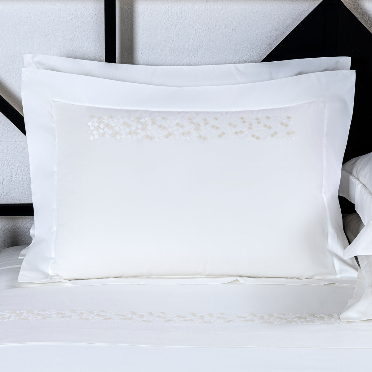 GLIMMER EMBROIDERY / TAIE D'OREILLER