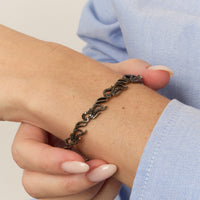 PT1_PrixTroca:2675€_VentesTroca:0_QtyTroca:1_ST:0%_Bracelet en Or noir 18K serti de diamants - Noir