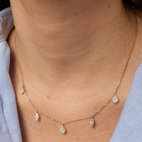 PT1_PrixTroca:2315€_VentesTroca:0_QtyTroca:1_ST:0%_Collier Marquise en Or rose 18K serti de diamants - Rose