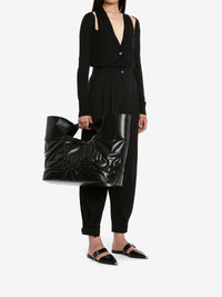 Cardigan à col V en soie - Black