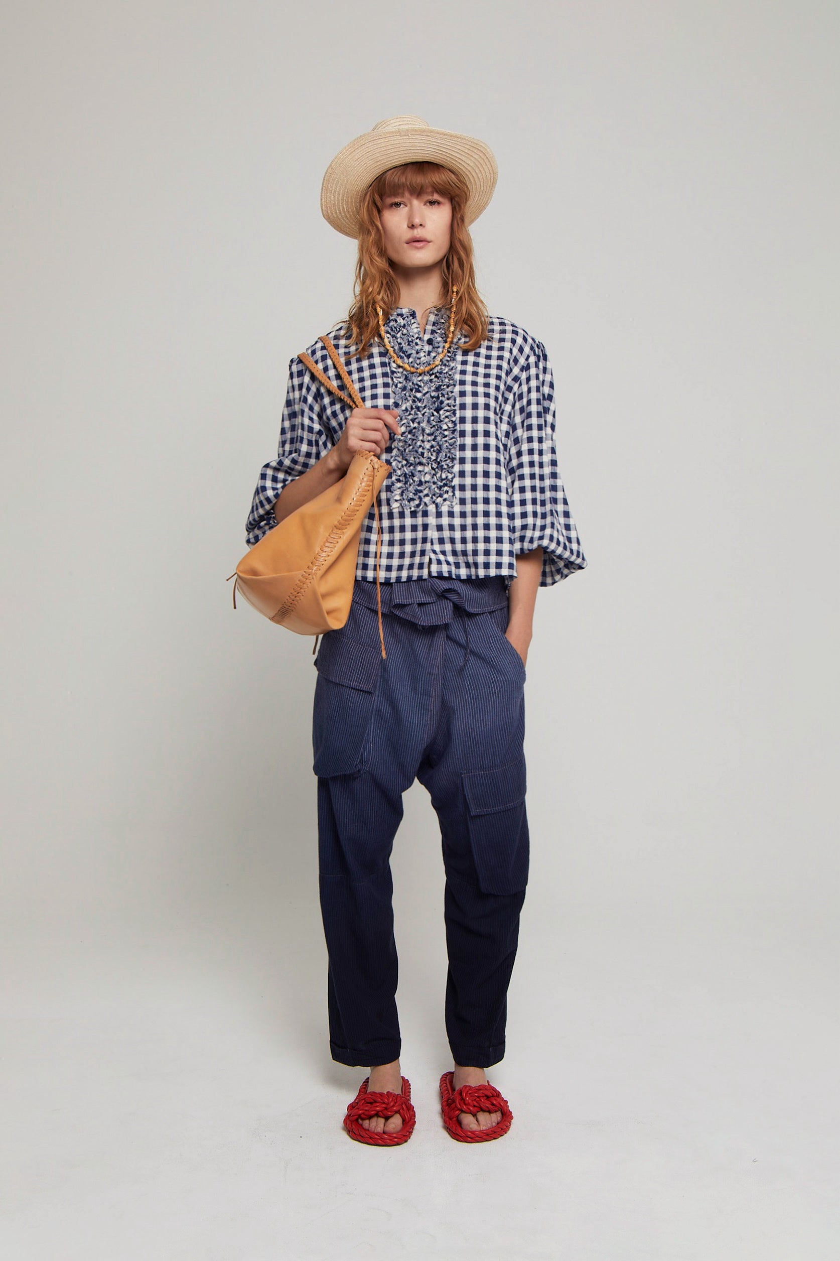 ZNOSTOCK_BLUE SHIRT MAGUETTE - Blue