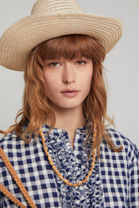 ZNOSTOCK_BLUE SHIRT MAGUETTE - Blue