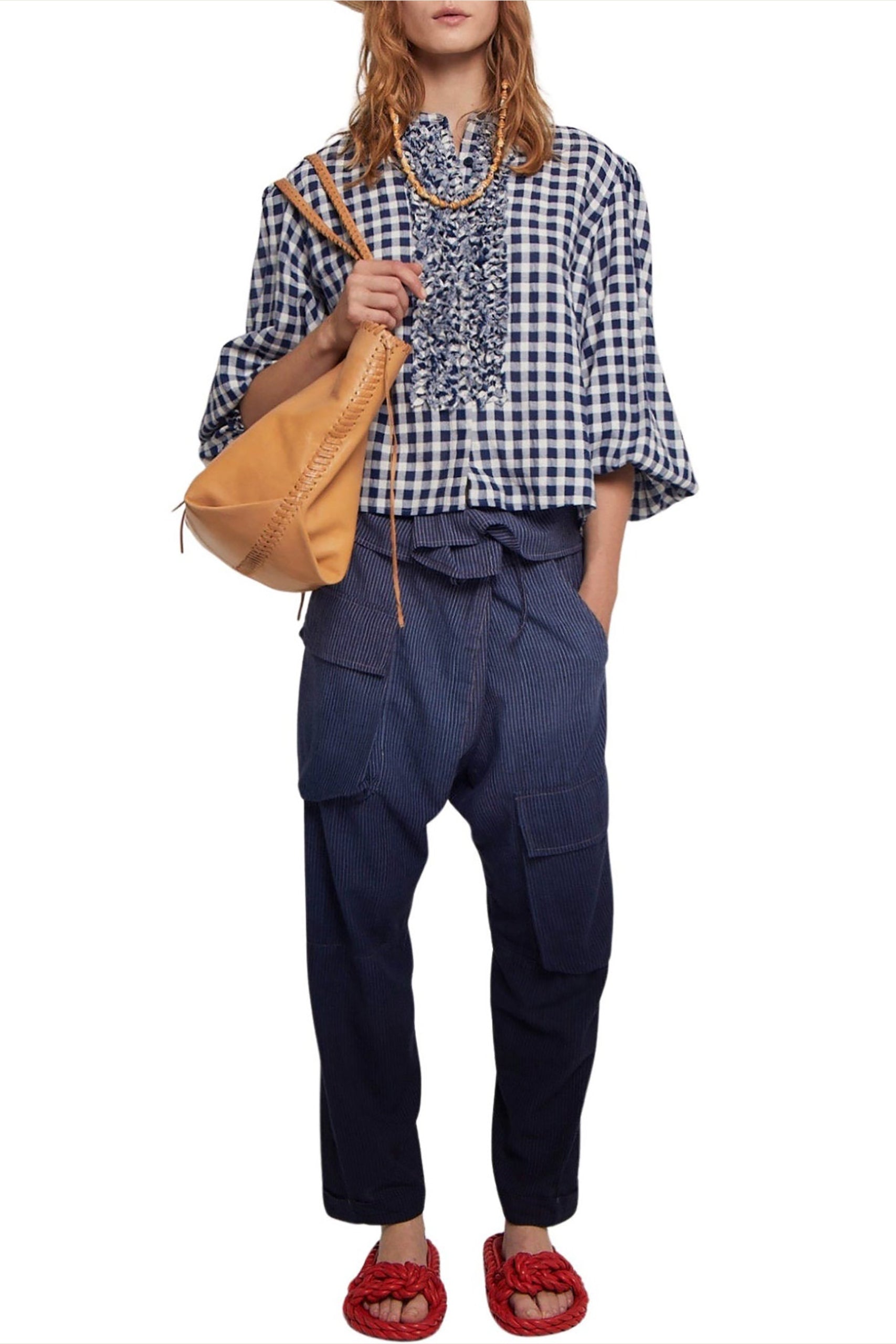 Pantalon sarouel Nicobar - Navy