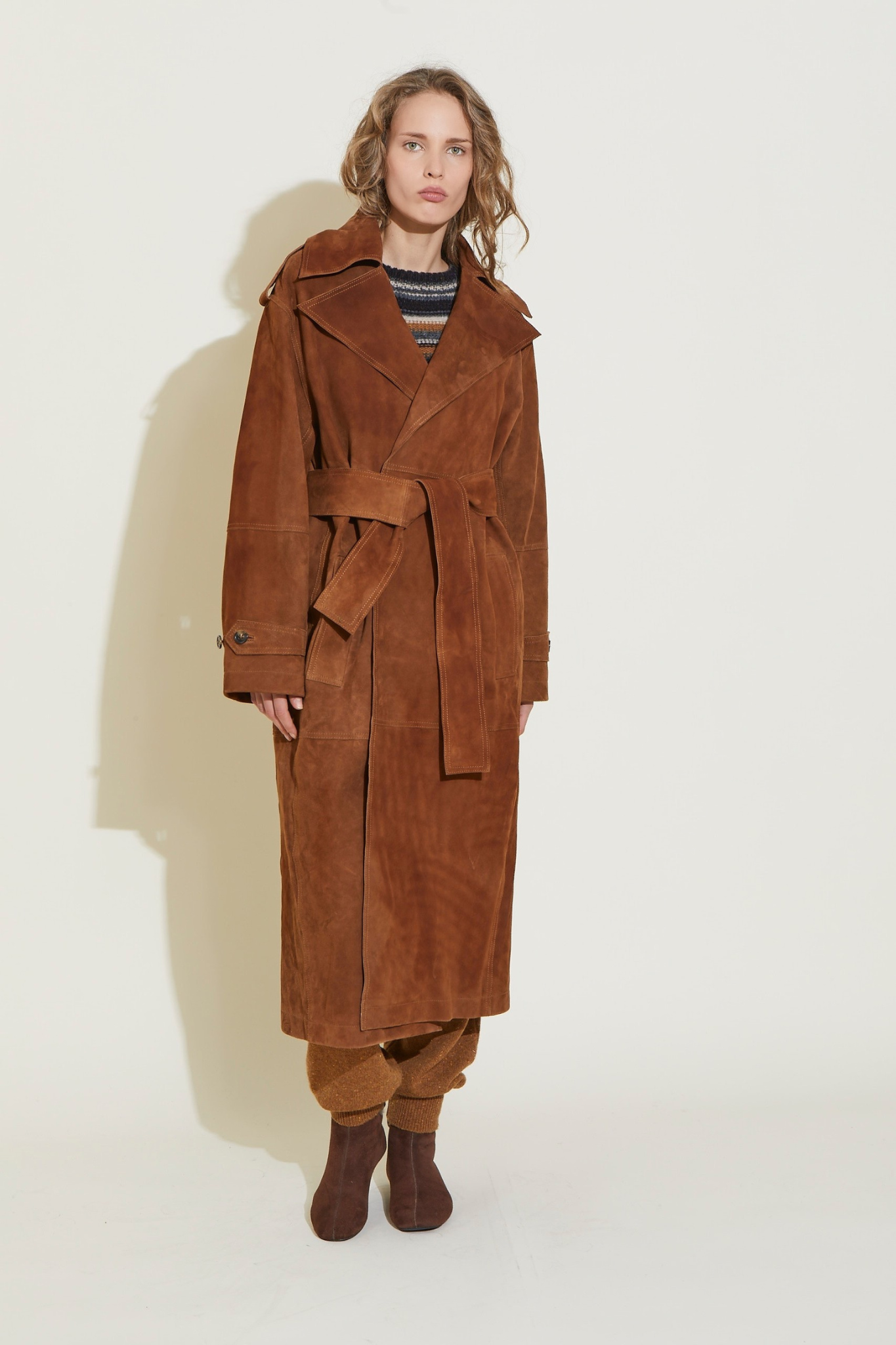 ZNOSTOCK_BROWN COAT ROLLS - Brown