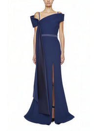 Robe avec fente - Midnight Blue