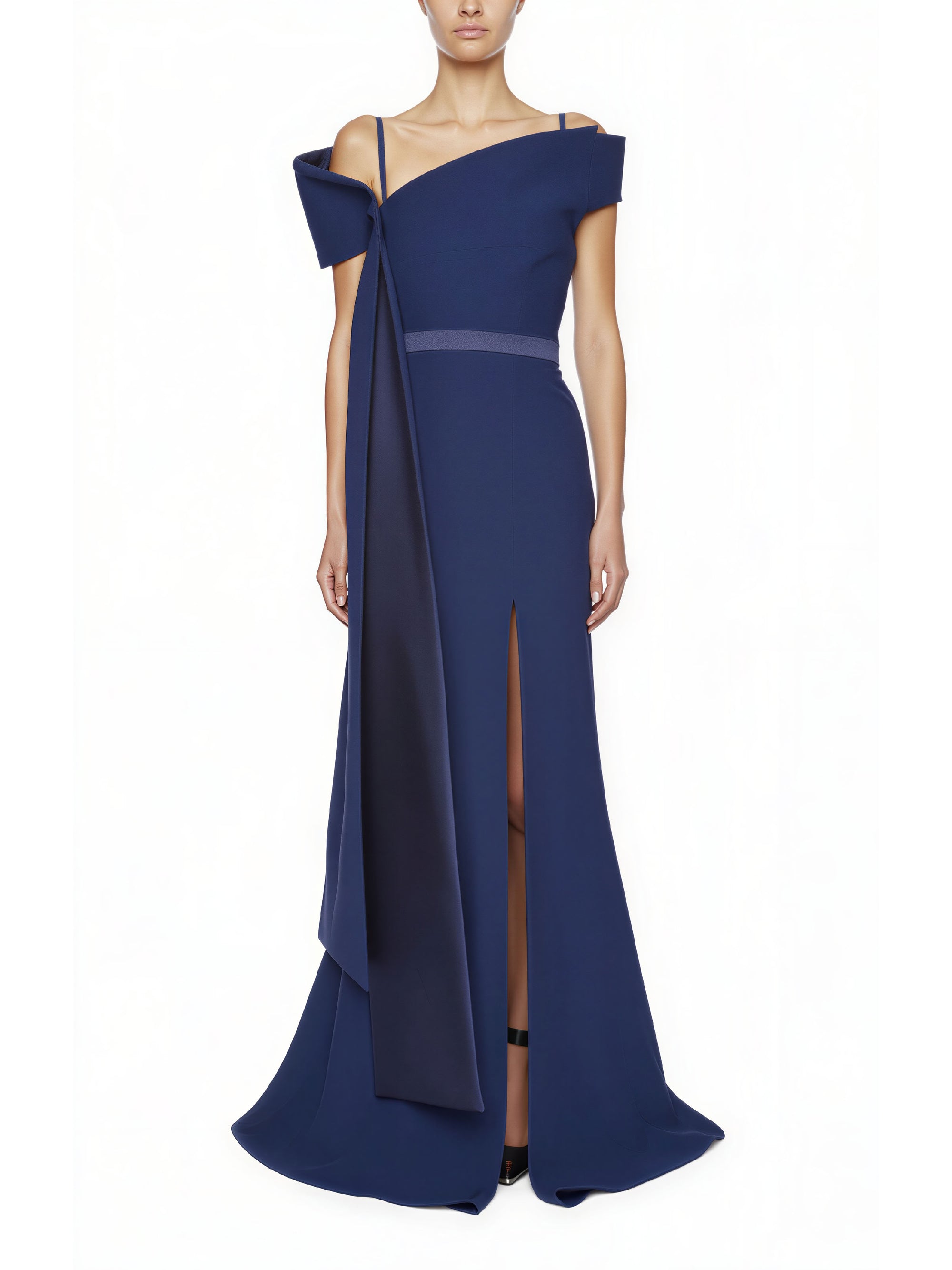 Robe avec fente - Midnight Blue