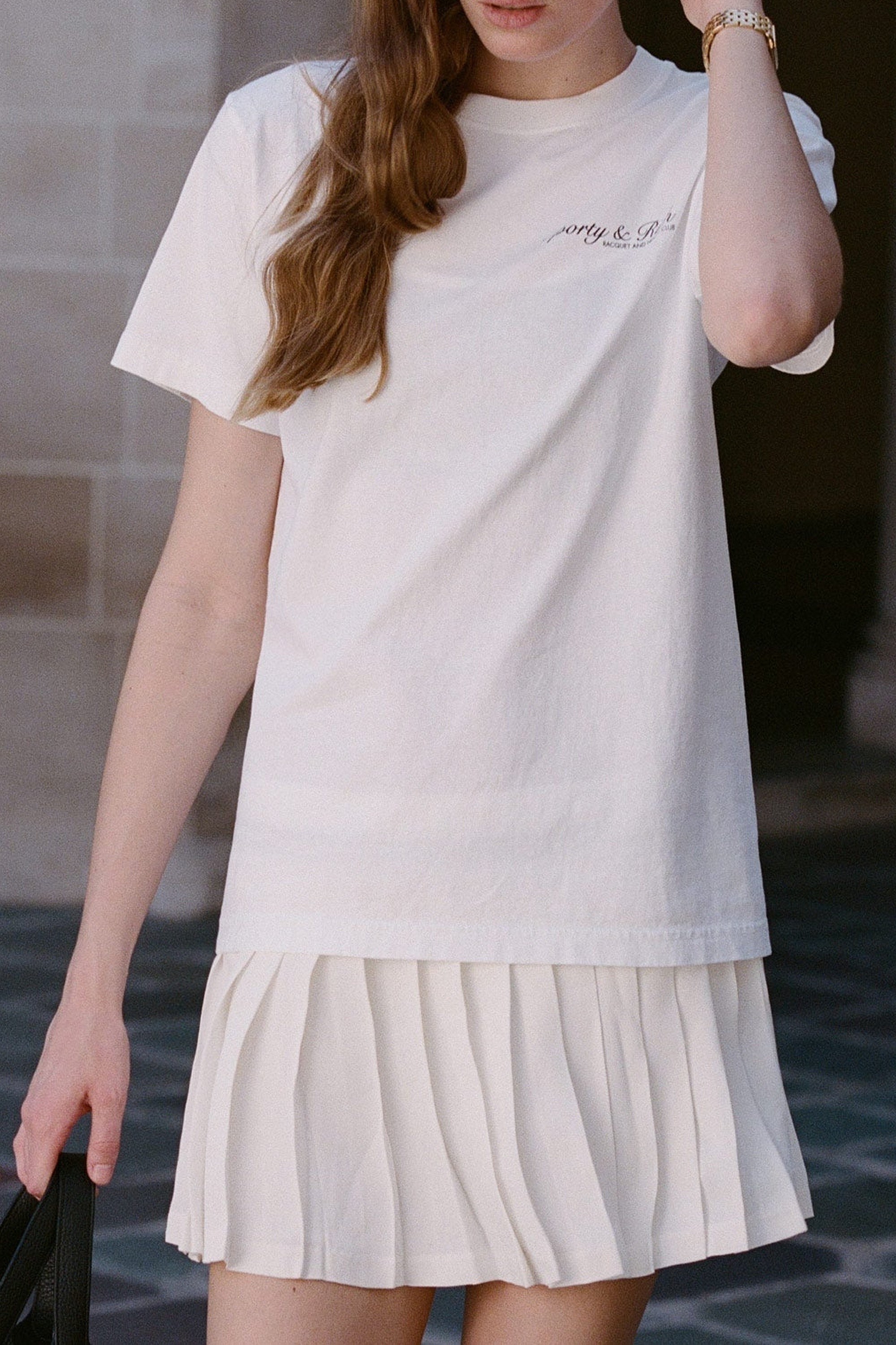 T-shirt oversize Syracuse - Blanc