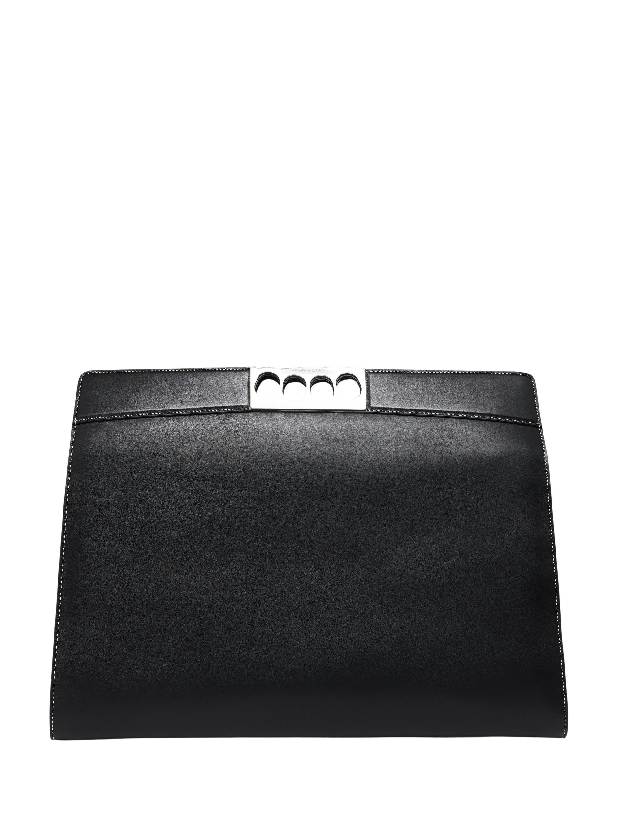 Sac The Grip en cuir - Black