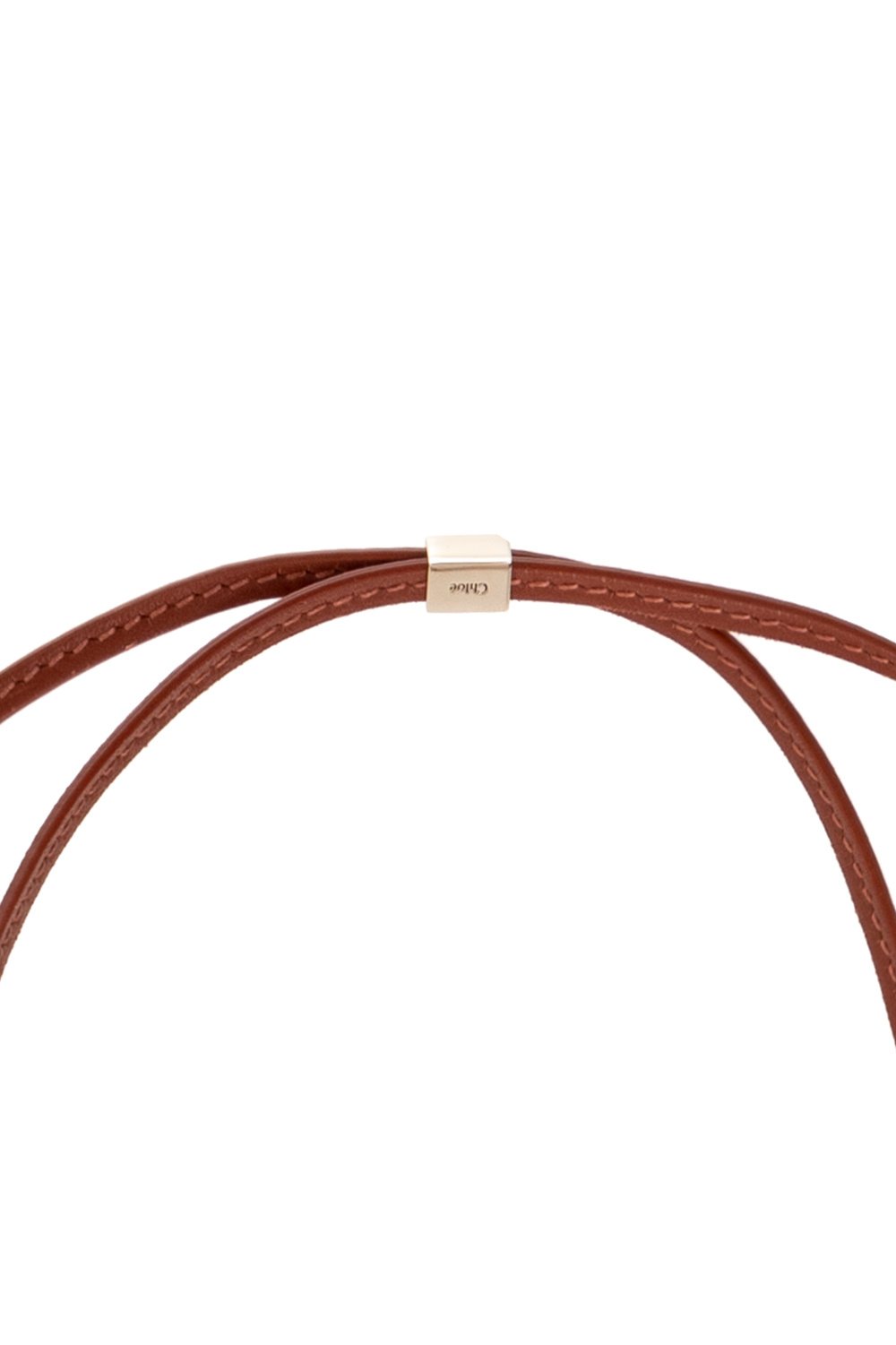 Collier Jemma en laiton - Dark Deep Red