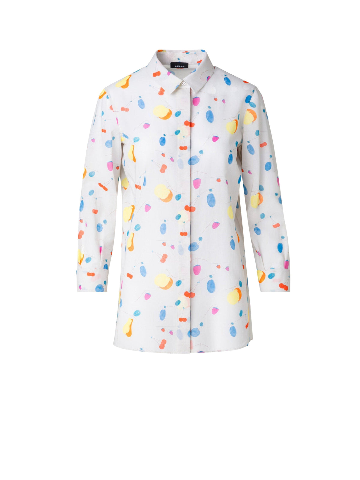 GREIGE-MULTICOLOR BLOUSE
