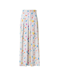 GREIGE-MULTICOLOR SKIRT