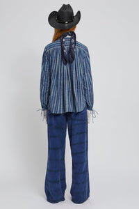 Pantalon Enca en velours côtelé - Navy