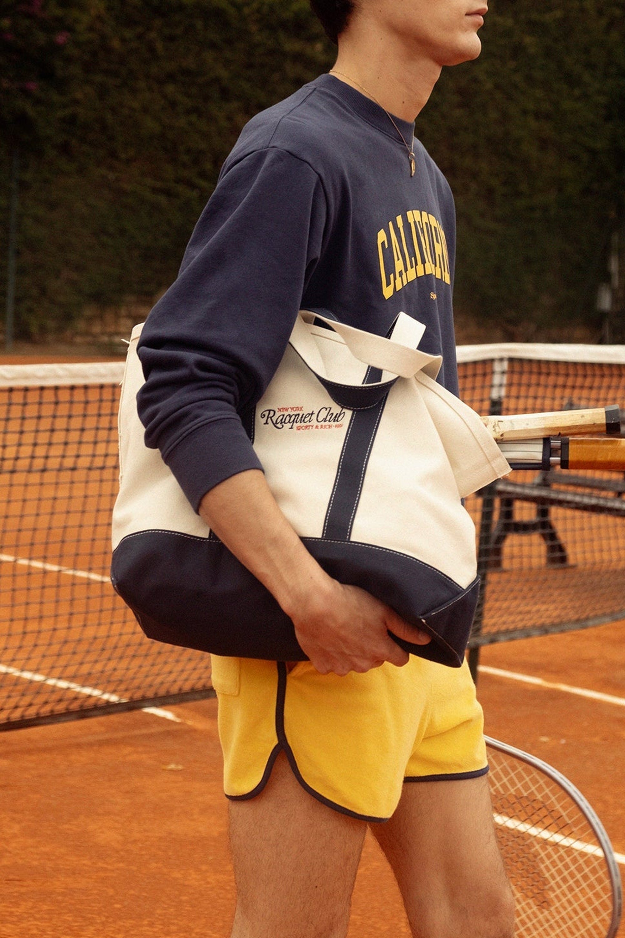 Sweatshirt California imprimé - Navy