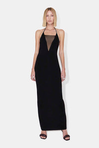 Stella Crystal Dress - Black