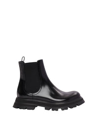Bottines Chelsea en cuir - Black
