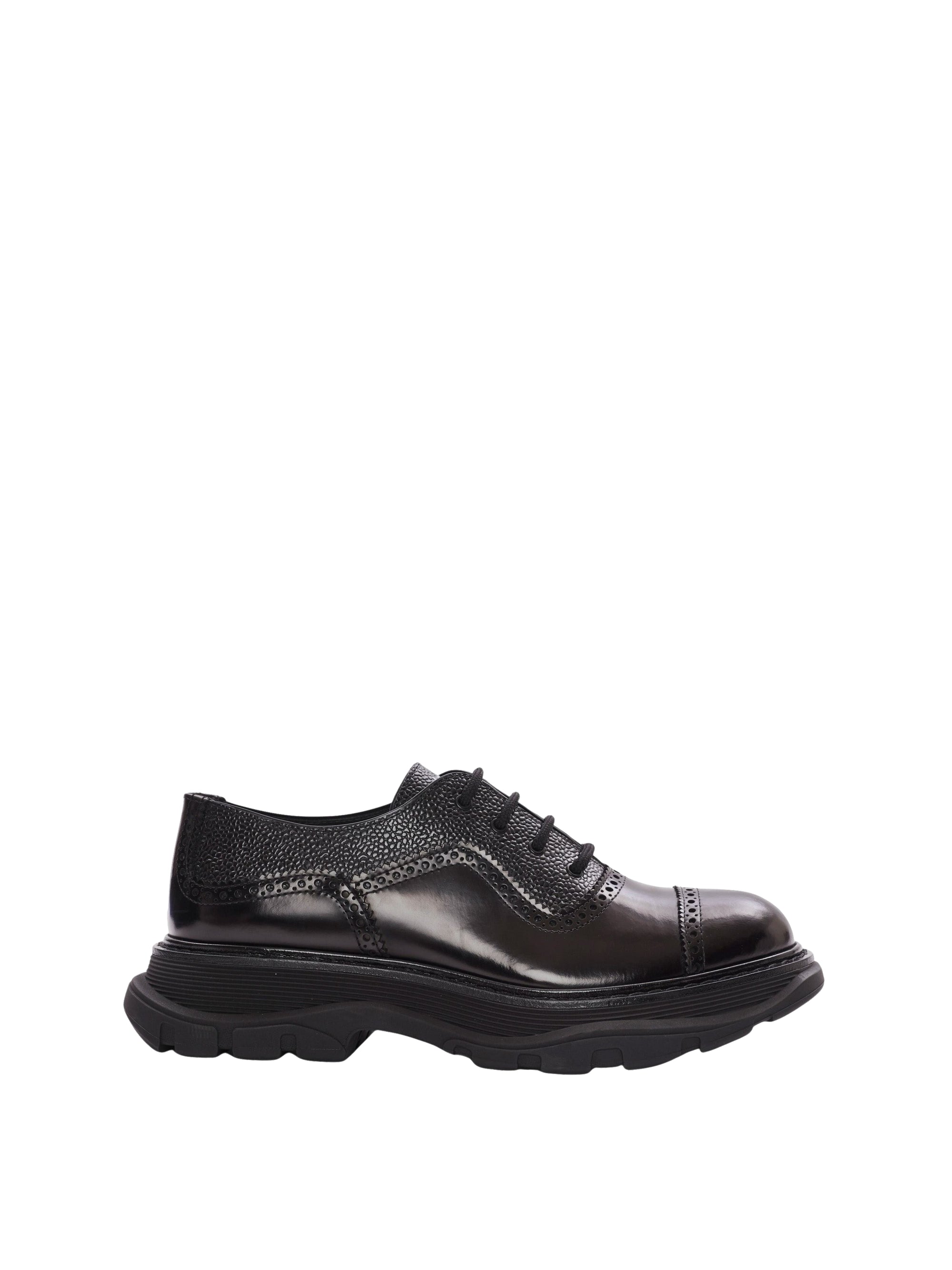 Derbies à lacets en cuir - Black