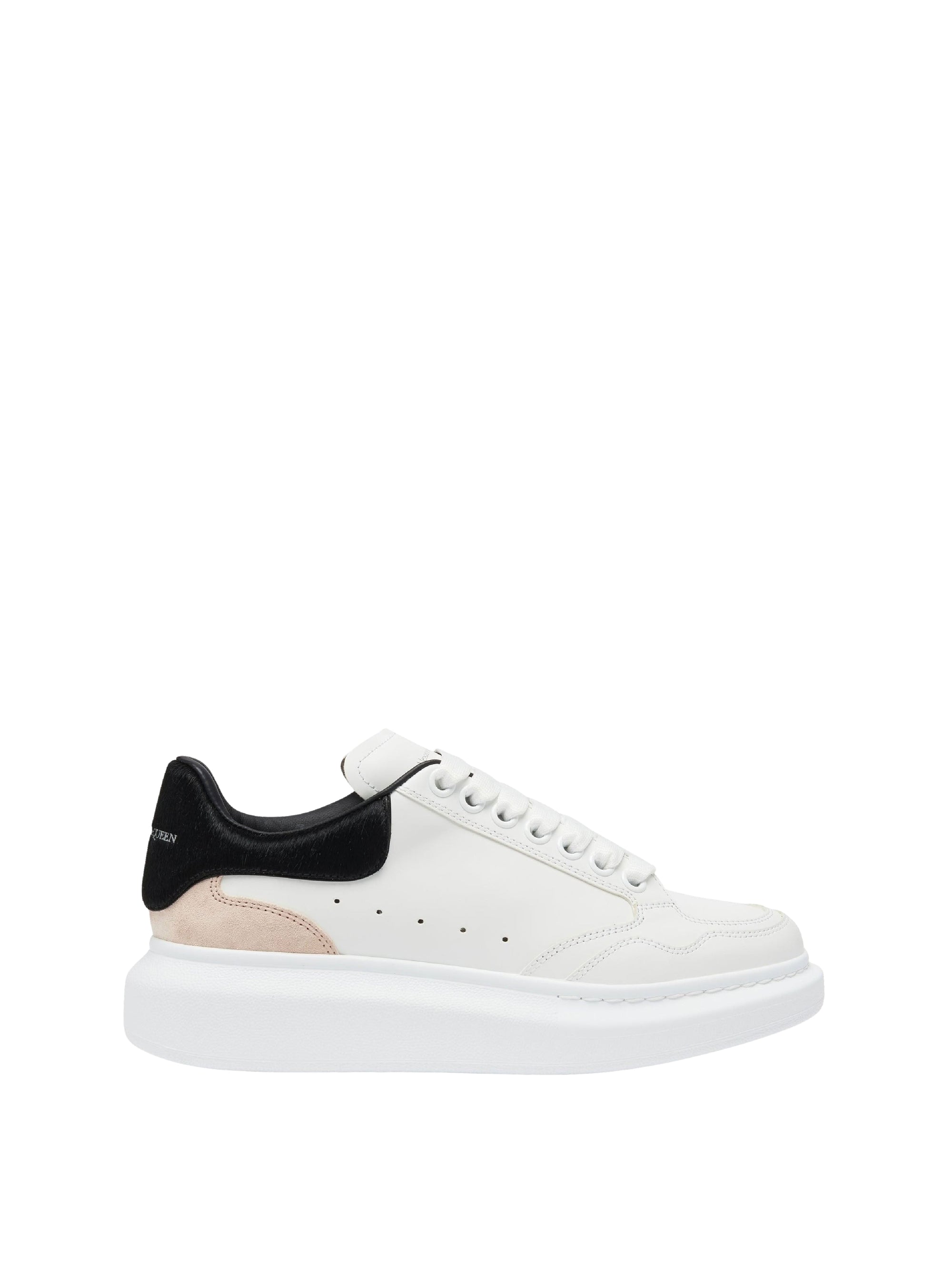 Sneakers basses en cuir - White Black Blush